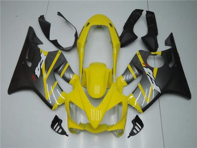 Jaune Gris Carénage Moto Honda CBR 600 F4i 2004-2007 Jaune Gris Carénage Moto Honda CBR 600 F4i 2004-2007