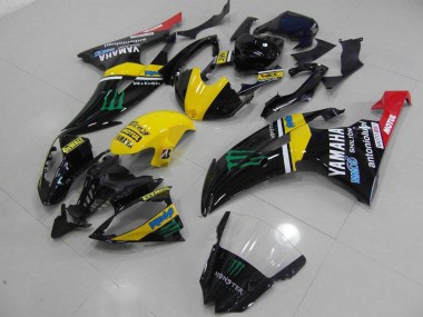 Jaune Monster Carrosserie Moto Yamaha R6 2008-2016