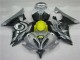Jaune Noir Argent Carénage Moto Yamaha R6 2008-2016 Jaune Noir Argent Carénage Moto Yamaha R6 2008-2016
