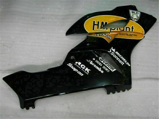 Jaune Noir Carénage Moto Honda CBR 1000 RR 2004-2005 Jaune Noir Carénage Moto Honda CBR 1000 RR 2004-2005