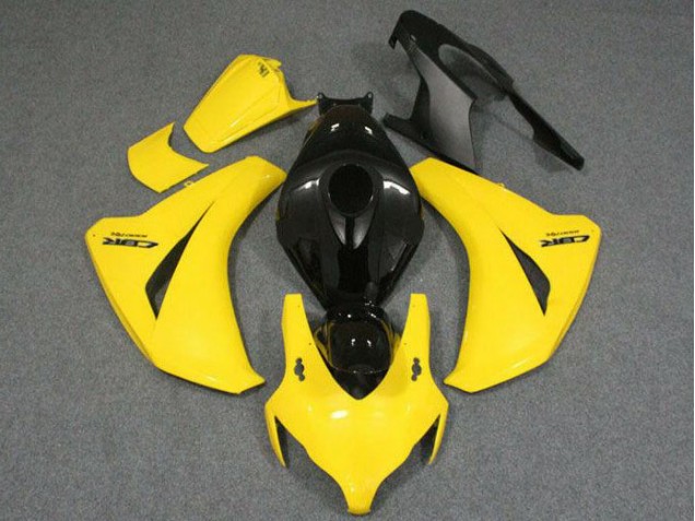 Jaune Noir Carénage Moto Honda CBR 1000 RR 2008-2011 Jaune Noir Carénage Moto Honda CBR 1000 RR 2008-2011