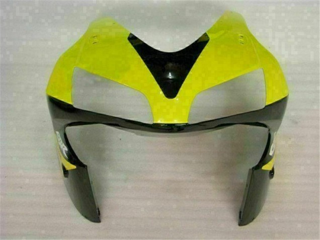Jaune Noir Carénage Moto Honda CBR 600 RR 2003-2004 Jaune Noir Carénage Moto Honda CBR 600 RR 2003-2004