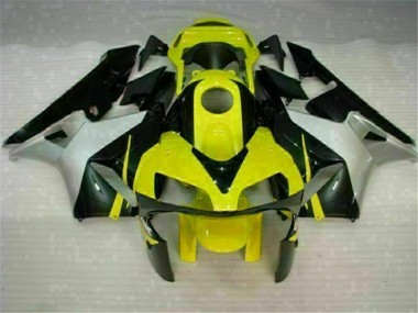 Jaune Noir Carénage Moto Honda CBR 600 RR 2003-2004