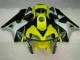 Jaune Noir Carénage Moto Honda CBR 600 RR 2003-2004 Jaune Noir Carénage Moto Honda CBR 600 RR 2003-2004