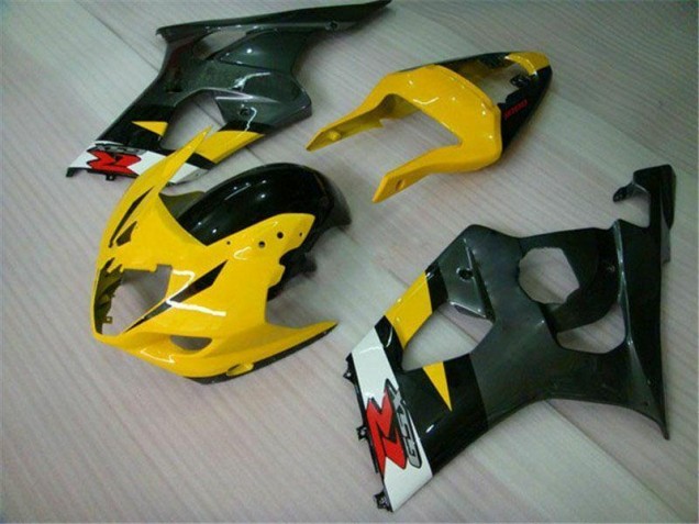 Jaune Noir Carénage Moto Suzuki GSXR 1000 K3 2003-2004