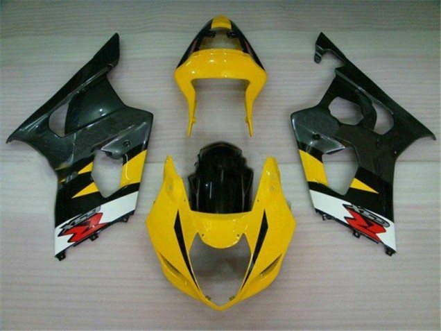 Jaune Noir Carénage Moto Suzuki GSXR 1000 K3 2003-2004