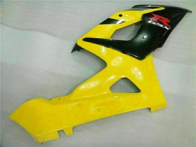 Jaune Noir Carénage Moto Suzuki GSXR 1000 K5 2005-2006 Jaune Noir Carénage Moto Suzuki GSXR 1000 K5 2005-2006