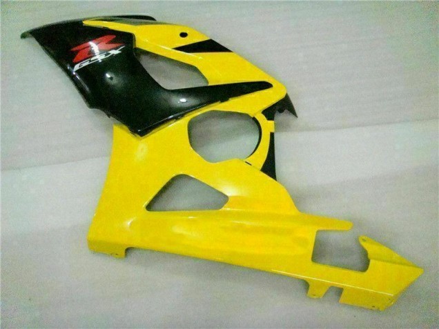 Jaune Noir Carénage Moto Suzuki GSXR 1000 K5 2005-2006 Jaune Noir Carénage Moto Suzuki GSXR 1000 K5 2005-2006