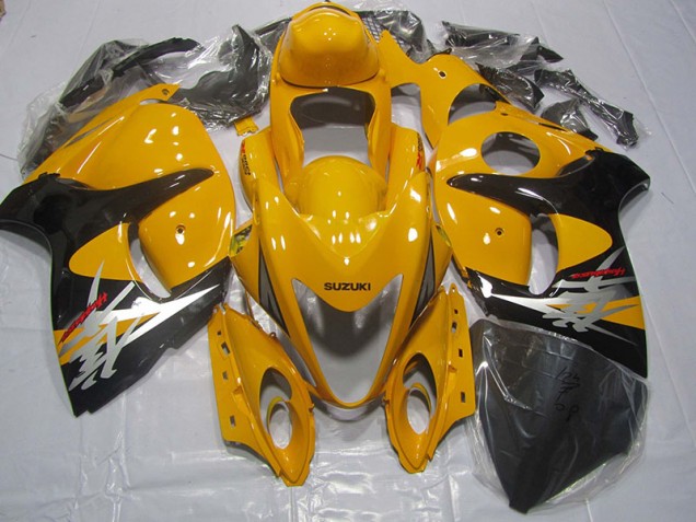 Jaune Noir Carénage Moto Suzuki GSXR 1300 Hayabusa 2008-2019 Jaune Noir Carénage Moto Suzuki GSXR 1300 Hayabusa 2008-2019