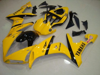 Jaune Noir Carénage Moto Yamaha R1 2004-2006