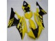 Jaune Noir Carénage Moto Yamaha R6 2008-2016 Jaune Noir Carénage Moto Yamaha R6 2008-2016