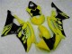 Jaune Noir Carénages Moto Yamaha R6 2008-2016 Jaune Noir Carénages Moto Yamaha R6 2008-2016