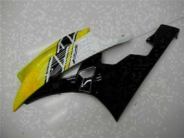 Jaune Noir Carrosserie Moto Yamaha R6 2006-2007 Jaune Noir Carrosserie Moto Yamaha R6 2006-2007