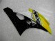Jaune Noir Carrosserie Moto Yamaha R6 2006-2007 Jaune Noir Carrosserie Moto Yamaha R6 2006-2007