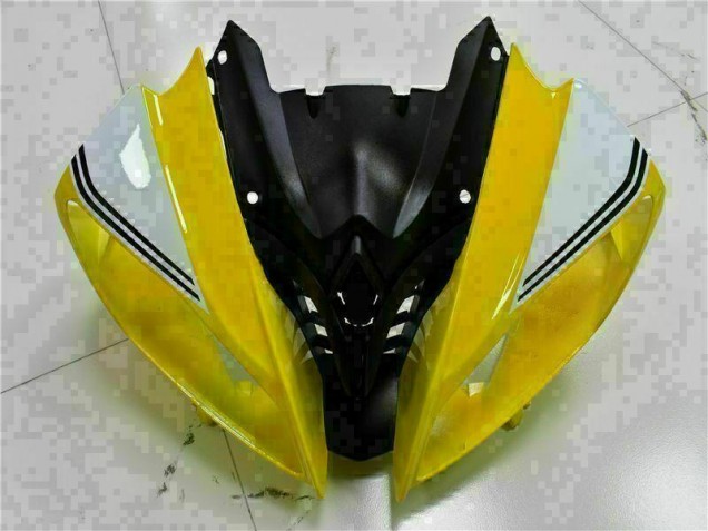 Jaune Noir Carrosserie Moto Yamaha R6 2008-2016 Jaune Noir Carrosserie Moto Yamaha R6 2008-2016