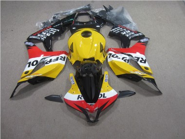 Jaune Repsol Carénage Moto Honda CBR 1000 RR 2004-2005