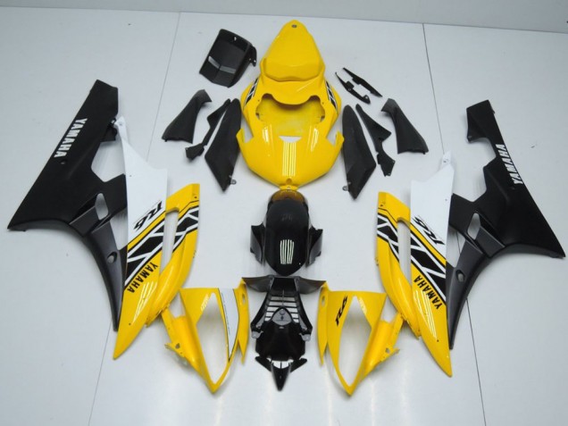 Jaune Style OEM Carénage Moto Yamaha R6 2006-2007 Jaune Style OEM Carénage Moto Yamaha R6 2006-2007