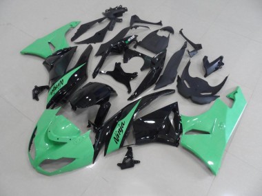 Metallic Vert Carénage Moto Kawasaki ZX6R 2009-2012