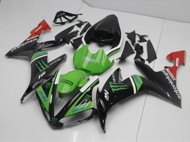 Monster Vert Carénage Moto Yamaha R1 2004-2006