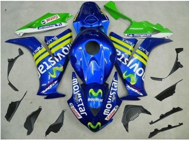 Movistar Carénage Moto Honda CBR 1000 RR 2012-2016 Movistar Carénage Moto Honda CBR 1000 RR 2012-2016