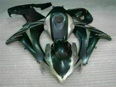 Noir Argent Carénage Moto Honda CBR 1000 RR 2008-2011