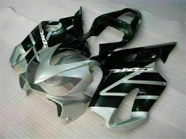 Noir Argent Carénage Moto Honda CBR 600 F4i 2001-2003 Noir Argent Carénage Moto Honda CBR 600 F4i 2001-2003
