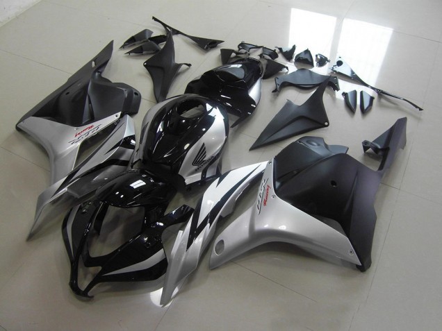 Noir Argent Carénage Moto Honda CBR 600 RR 2009-2012 Noir Argent Carénage Moto Honda CBR 600 RR 2009-2012