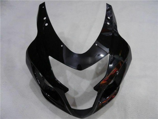 Noir Argent Carénage Moto Suzuki GSXR 600 / 750 K4 2004-2005 Noir Argent Carénage Moto Suzuki GSXR 600 / 750 K4 2004-2005