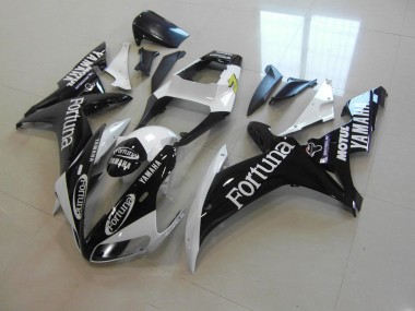 Noir Argent Carénages Moto Yamaha R1 2002-2003