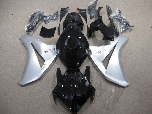 Noir Argent Fireblade Carénage Moto Honda CBR 1000 RR 2008-2011 Noir Argent Fireblade Carénage Moto Honda CBR 1000 RR 2008-2011