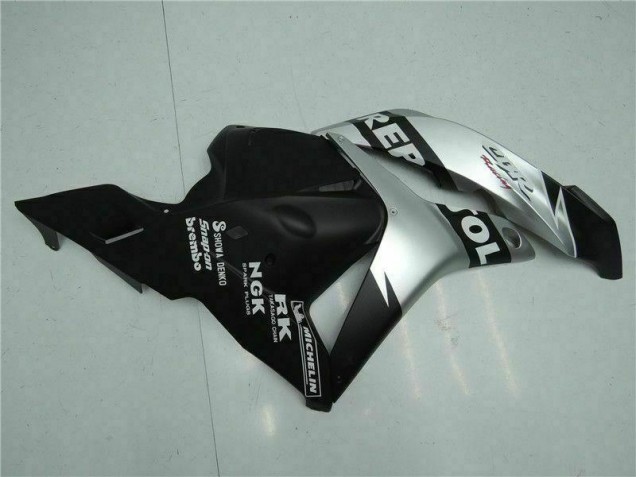 Noir Argent Repsol Carénage Moto Honda CBR 600 RR 2009-2012 Noir Argent Repsol Carénage Moto Honda CBR 600 RR 2009-2012