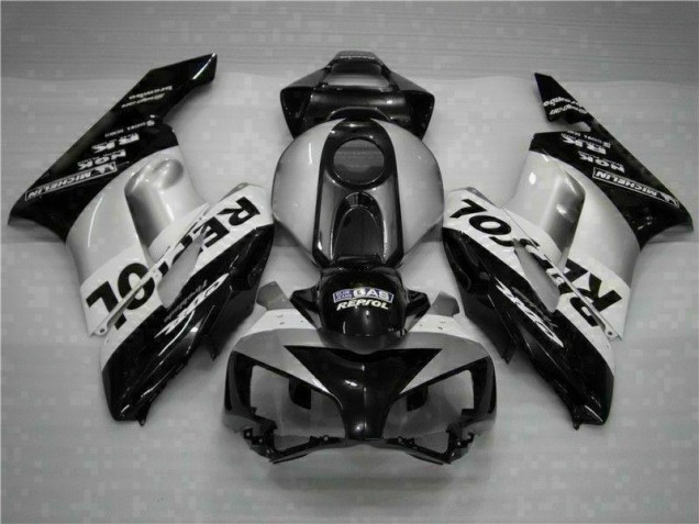 Noir Argent Repsol Carénages Moto Honda CBR 1000 RR 2004-2005 Noir Argent Repsol Carénages Moto Honda CBR 1000 RR 2004-2005