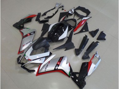 Noir Argent Rouge Carrosserie Moto Aprilia RS4 50 125 2011-2018