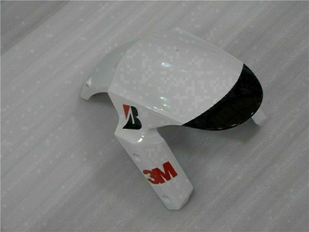 Noir Blanc 3M Touch4 Carénage Moto Kawasaki ZX6R 2009-2012 Noir Blanc 3M Touch4 Carénage Moto Kawasaki ZX6R 2009-2012