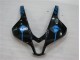 Noir Blanc Bleu Carénage Moto Honda CBR 600 RR 2009-2012 Noir Blanc Bleu Carénage Moto Honda CBR 600 RR 2009-2012