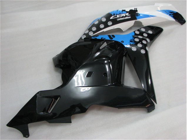 Noir Blanc Bleu Carénage Moto Honda CBR 600 RR 2009-2012 Noir Blanc Bleu Carénage Moto Honda CBR 600 RR 2009-2012