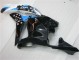 Noir Blanc Bleu Carénage Moto Honda CBR 600 RR 2009-2012 Noir Blanc Bleu Carénage Moto Honda CBR 600 RR 2009-2012