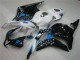 Noir Blanc Bleu Carénage Moto Honda CBR 600 RR 2009-2012 Noir Blanc Bleu Carénage Moto Honda CBR 600 RR 2009-2012
