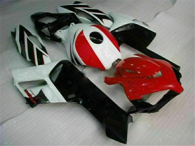 Noir Blanc Carénage Moto Honda CBR 1000 RR 2004-2005 Noir Blanc Carénage Moto Honda CBR 1000 RR 2004-2005