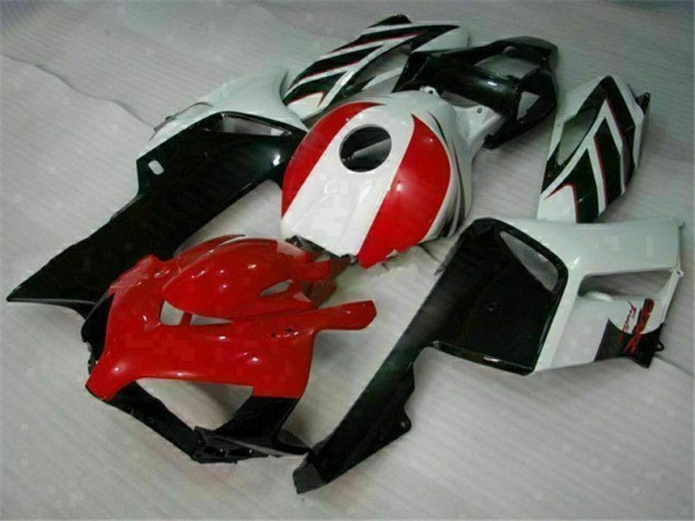 Noir Blanc Carénage Moto Honda CBR 1000 RR 2004-2005 Noir Blanc Carénage Moto Honda CBR 1000 RR 2004-2005