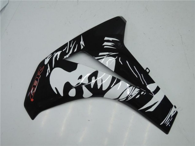 Noir Blanc Carénage Moto Honda CBR 1000 RR 2008-2011 Noir Blanc Carénage Moto Honda CBR 1000 RR 2008-2011
