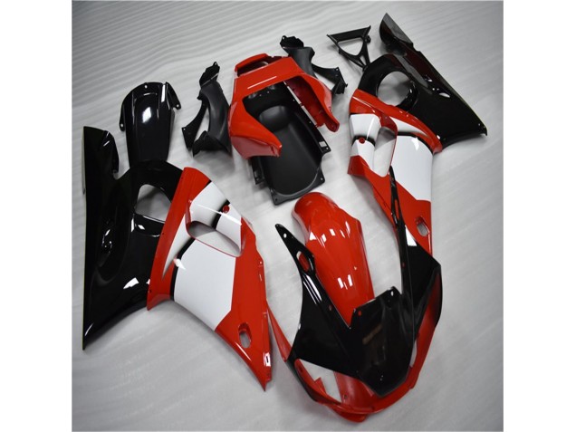 Noir Blanc Carénage Moto Yamaha R6 1998-2002 Noir Blanc Carénage Moto Yamaha R6 1998-2002