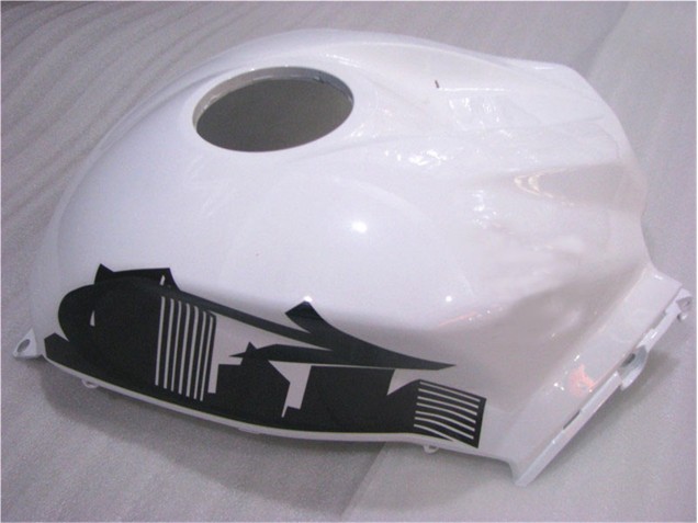 Noir Blanc Carénages Moto Honda CBR 600 RR 2007-2008 Noir Blanc Carénages Moto Honda CBR 600 RR 2007-2008