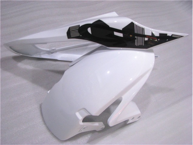 Noir Blanc Carénages Moto Honda CBR 600 RR 2007-2008 Noir Blanc Carénages Moto Honda CBR 600 RR 2007-2008