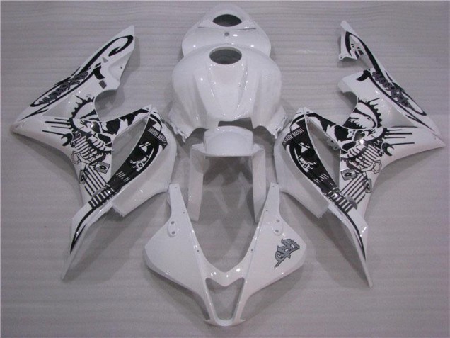 Noir Blanc Carénages Moto Honda CBR 600 RR 2007-2008 Noir Blanc Carénages Moto Honda CBR 600 RR 2007-2008