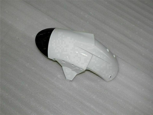 Noir Blanc Carénages Moto Kawasaki ZX6R 2007-2008 Noir Blanc Carénages Moto Kawasaki ZX6R 2007-2008