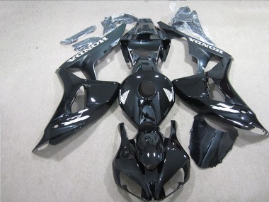 Noir Blanc Décalque Carénage Moto Honda CBR 1000 RR 2006-2007