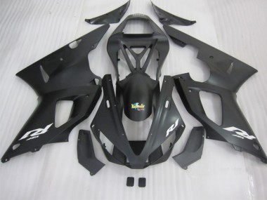 Noir Blanc Décalque Carénage Moto Yamaha R1 2000-2001