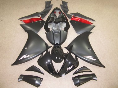 Noir Blanc Décalque Carénage Moto Yamaha R1 2012-2014