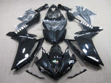 Noir Blanc Décalque Carénages Moto Yamaha R1 2007-2008